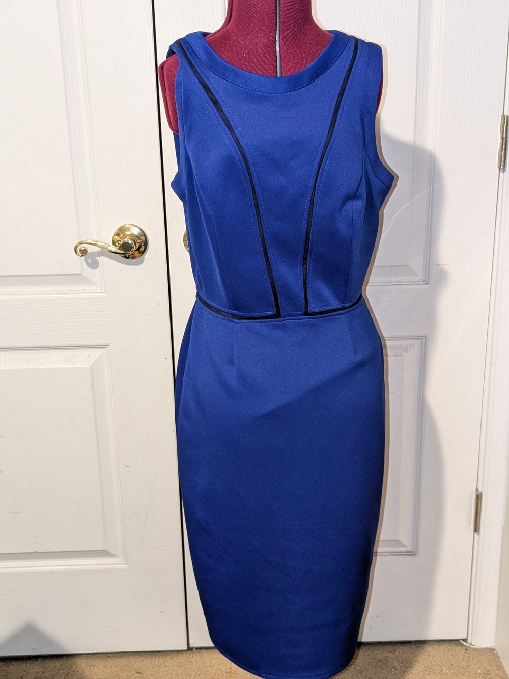 Vince Camuto Royal Blue Dress (Size 6)